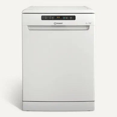 Lave-vaisselle pose libre INDESIT IN2FA14B3N6W 14 couverts Lave-vaisselle pose libre INDESIT IN2FA14B3N6W 14 couverts vue de face