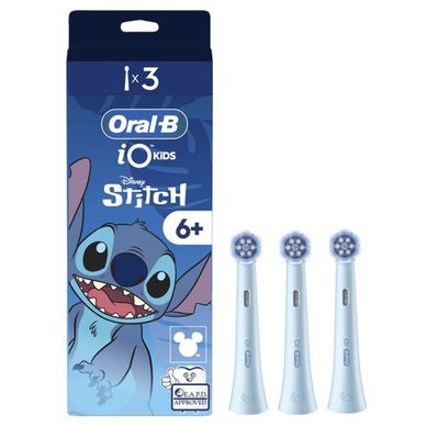 Brosses De Rechange Oral-b Io Kids Stitch, Extra Souple, Lot 3