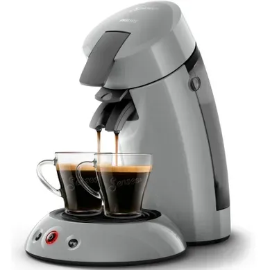 Machine À Café À Dosettes Senseo Grise 1-2 Tasses Booster Aroma Machine À Café À Dosettes Senseo Grise 1-2 Tasses Booster Aroma