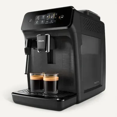 Machine À Café Expresso Ep1220 Avec Broyeur 2 Boissons Mousseur À Lait Ecran Tactile Noir Mat