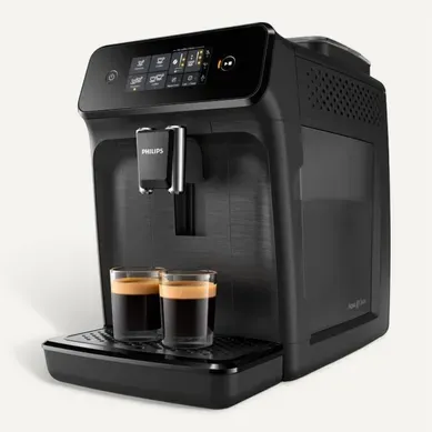 Machine à Espresso Automatique Avec Broyeur Céramique Intégré, Noir Mat Machine à Espresso Automatique Avec Broyeur Céramique Intégré, Noir Mat