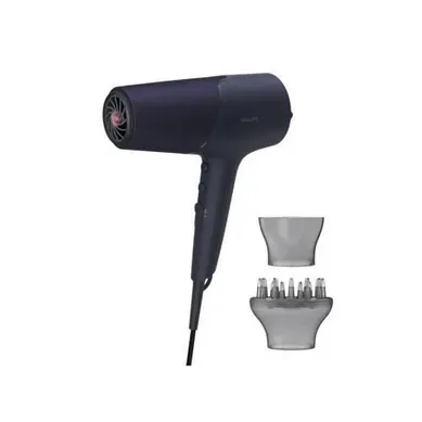 Sèche-cheveux Série 5000 - Thermoshield - Moteur Dc - 6 Vitesses/t° - Fonction Ionique - Bhd510/00 Sèche-cheveux Série 5000 - Thermoshield - Moteur Dc - 6 Vitesses/t° - Fonction Ionique - Bhd510/00