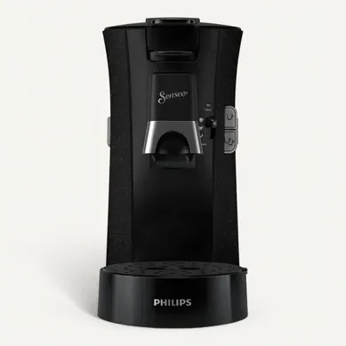 Machine à dosette Senseo PHILIPS Select CSA240/21 noir Machine à dosette Senseo PHILIPS Select CSA240/21 noir vue de face