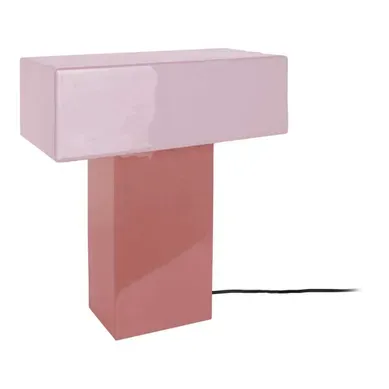 Lampe De Table Grato Recto Rose Lampe De Table Grato Recto Rose