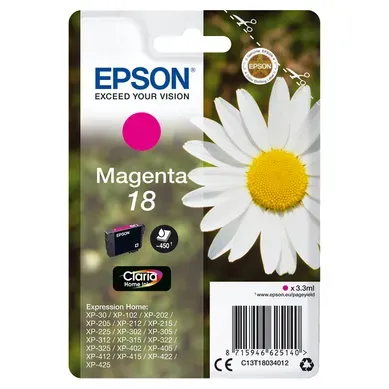 Cartouches D'encre Daisy Cartouche "pâquerette" 18 - Encre Claria Home M