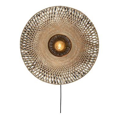 Applique Murale En Bambou Design D. 60 Cm Kalimantan Applique Murale En Bambou Design D. 60 Cm Kalimantan