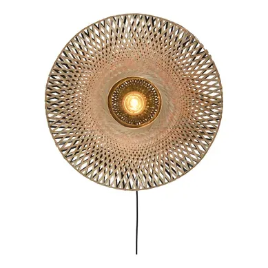 Applique Murale En Bambou Design D. 87 Cm Kalimantan Applique Murale En Bambou Design D. 87 Cm Kalimantan