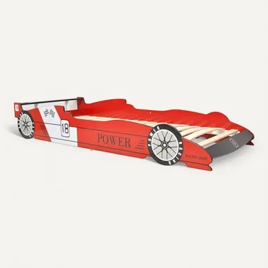 Lit Voiture De Course Pour Enfants 90 X 200 Cm Rouge Lit Voiture De Course Pour Enfants 90 X 200 Cm Rouge