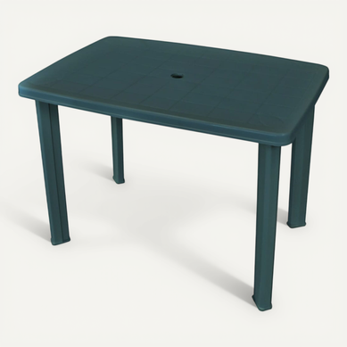 Table De Jardin Avec Trou Vert 101x68x72 Cm Plastique Meuble Terrasse Patio Extérieur Table De Jardin Avec Trou Vert 101x68x72 Cm Plastique Meuble Terrasse Patio Extérieur