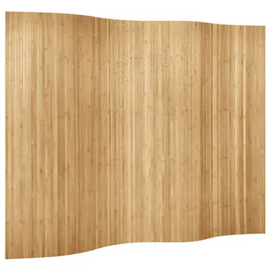 Paravent En Bambou Naturel 250x165 Cm Avec Support Non Tissé Léger Paravent En Bambou Naturel 250x165 Cm Avec Support Non Tissé Léger