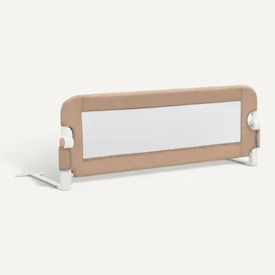Barrière De Sécurité De Lit D'enfant Taupe 120x42 Cm Polyester Barrière De Sécurité De Lit D'enfant Taupe 120x42 Cm Polyester