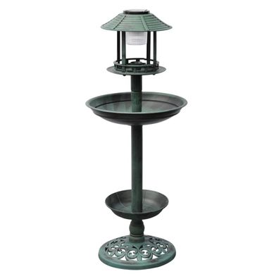 Mangeoire à Oiseaux Avec Lampe Solaire