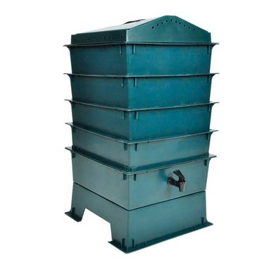 Lombricomposteur 4 Plateaux 42 X 42 X 60 Cm Lombricomposteur 4 Plateaux 42 X 42 X 60 Cm