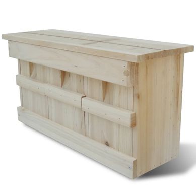 Nichoir Pour Moineau 44 X 15,5 X 21,5 Cm