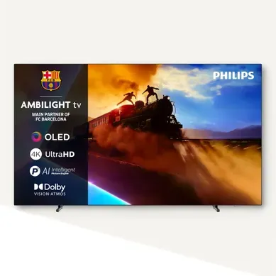 Téléviseur 4K OLED 55'' 139 cm PHILIPS 55OLED760/12 Téléviseur 4K OLED 55'' 139 cm PHILIPS 55OLED760/12 vue de face