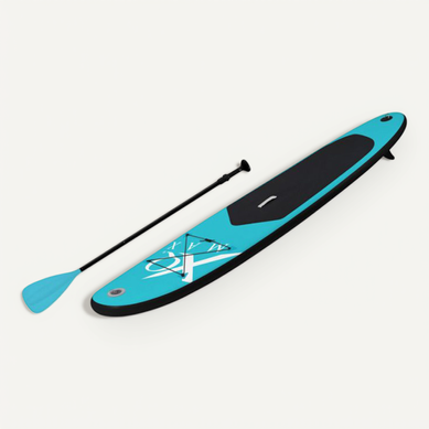 Paddle Gonflable Avec Pagaie Bleu Xq Max