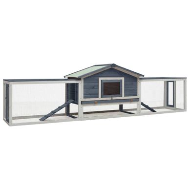 Clapier Gris 310x70x87 Cm Pin Massif Et Sapin Clapier Gris 310x70x87 Cm Pin Massif Et Sapin