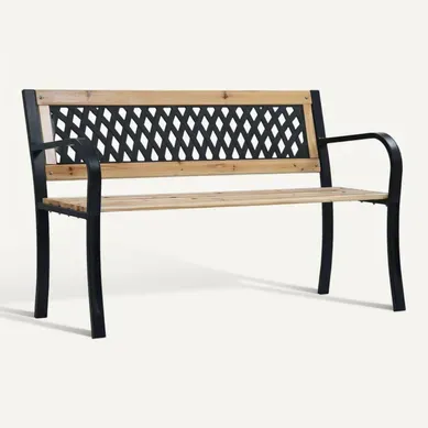 Banc De Jardin 120 Cm Bois