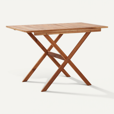Table De Jardin 110x67x74 Cm Bois D'acacia Massif Table De Jardin 110x67x74 Cm Bois D'acacia Massif