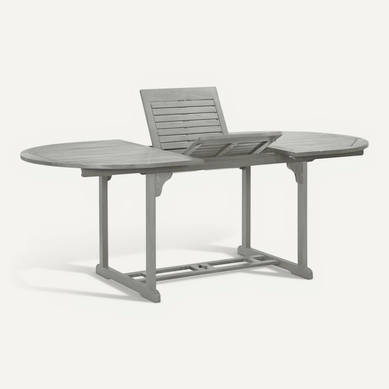 Table De Jardin Gris 200x100x75 Cm Bois D'acacia Massif Table De Jardin Gris 200x100x75 Cm Bois D'acacia Massif