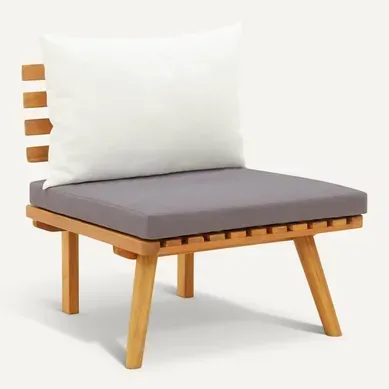 Chaise De Jardin Avec Coussins Bois D'acacia Massif Chaise De Jardin Avec Coussins Bois D'acacia Massif