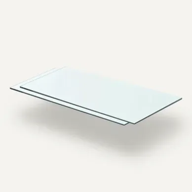 Panneaux D'étagère 2 Pièces Verre Transparent 60x25 Cm Panneaux D'étagère 2 Pièces Verre Transparent 60x25 Cm