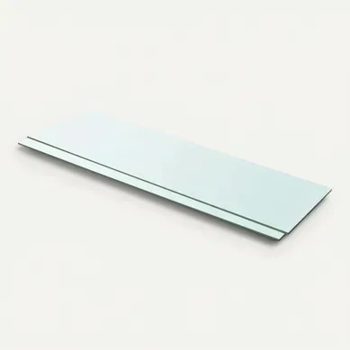 Panneaux D'étagère 2 Pièces Verre Transparent 100 X 30 Cm Panneaux D'étagère 2 Pièces Verre Transparent 100 X 30 Cm