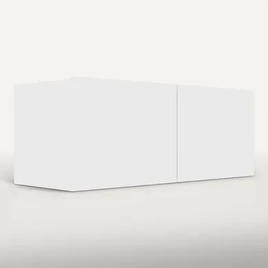 Meuble TV Blanc 80x30x30 Cm Bois Contreplaqué Meuble TV Blanc 80x30x30 Cm Bois Contreplaqué