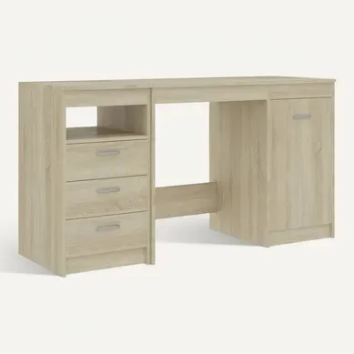 Bureau Chêne Sonoma 140x50x76 Cm Aggloméré Bureau Chêne Sonoma 140x50x76 Cm Aggloméré