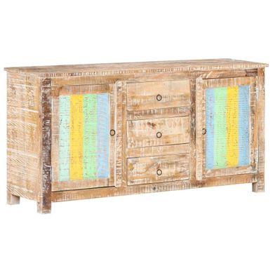 Buffet 151x40x75 Cm Bois D'acacia Brut