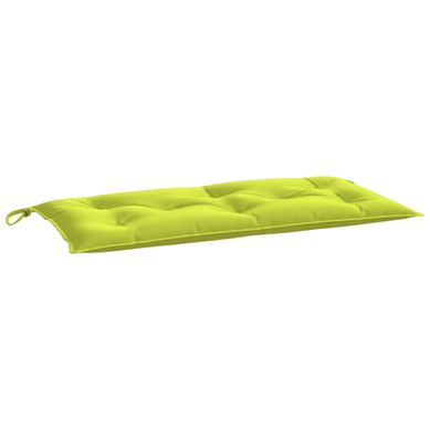 Coussin De Banc De Jardin Vert Brillant 100x50x7cm Tissu Oxford