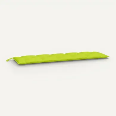 Coussin De Banc De Jardin 180 X 50 X 7 Cm Tissu Oxford Vert Vif