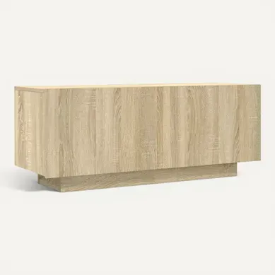 Meuble TV Chêne Sonoma 100x35x40 Cm Bois Contreplaqué Meuble TV Chêne Sonoma 100x35x40 Cm Bois Contreplaqué