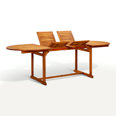 Table De Jardin extensible (160-240)x100x75cm Bois D'acacia Massif Table De Jardin extensible (160-240)x100x75cm Bois D'acacia Massif