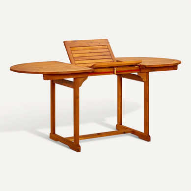 Table De Jardin (120-170)x80x75 Cm Bois D'acacia Massif Table De Jardin (120-170)x80x75 Cm Bois D'acacia Massif