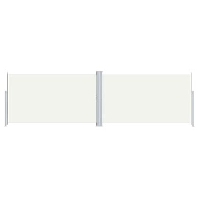 Auvent Latéral Rétractable Crème 180x600 Cm