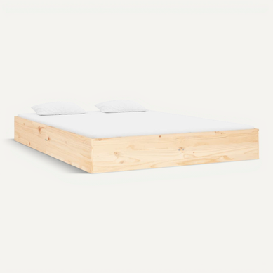 Cadre De Lit Bois Massif 120x190 Cm Petit Double Cadre De Lit Bois Massif 120x190 Cm Petit Double