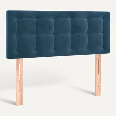 Tête De Lit Bleu Foncé 90x5x78/88 Cm Velours Tête De Lit Bleu Foncé 90x5x78/88 Cm Velours