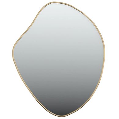 Miroir Mural Doré 50x40 Cm
