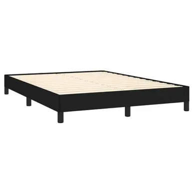 Cadre De Lit Noir 140x190 Cm Tissu Cadre De Lit Noir 140x190 Cm Tissu
