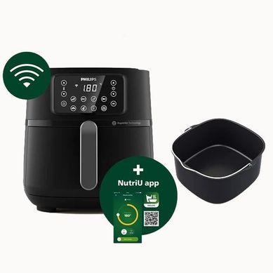 Friteuse sans huile Série 5000 Hd9285/93 Airfryer XXL 7.2l Connectée 1,4kg Friteuse sans huile Série 5000 Hd9285/93 Airfryer XXL 7.2l Connectée 1,4kg