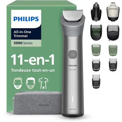Tondeuse Multifonctions All-in-one Trimmer 5000 Series Mg5941/15 Tondeuse 11-en-1 Tondeuse Multifonctions All-in-one Trimmer 5000 Series Mg5941/15 Tondeuse 11-en-1