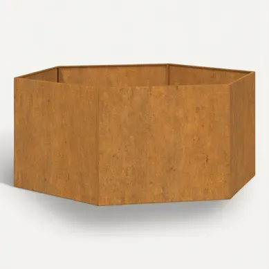 Jardinière Rouillé 90x90x45 Cm Acier Corten Jardinière Rouillé 90x90x45 Cm Acier Corten
