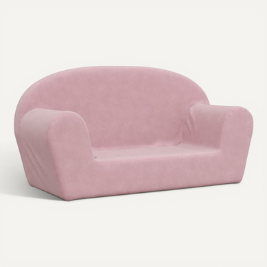Canapé Pour Enfants 2 Places Rose Peluche Douce Canapé Pour Enfants 2 Places Rose Peluche Douce