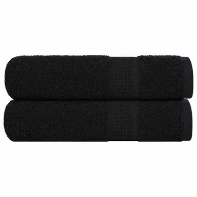Serviettes De Douche Frogn 2 Pièces Noir 70x140 Cm 360 G/m² Serviettes De Douche Frogn 2 Pièces Noir 70x140 Cm 360 G/m²