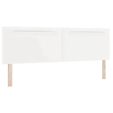 Tête De Lit Avec Des Lumières à LED Blanc 180 Cm Pvc Tête De Lit Avec Des Lumières à LED Blanc 180 Cm Pvc