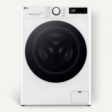 Lave-linge hublot LG F34R50WHS 13 kg Blanc Lave-linge hublot LG F34R50WHS 13 kg Blanc vue de face