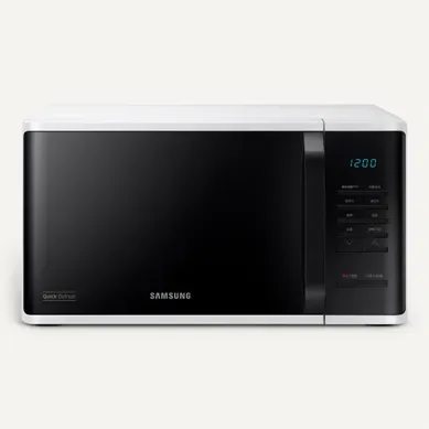 Four micro-ondes monofonction SAMSUNG MS23K3513AW - 23L - Noir Four micro-ondes monofonction SAMSUNG MS23K3513AW - 23L - Noir vue 3/4