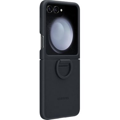 Coque En Silicone Avec Anneau Pour Z Flip 5 Marine Coque En Silicone Avec Anneau Pour Z Flip 5 Marine