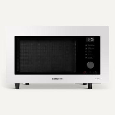 Four micro-ondes combiné SAMSUNG MC32DB7746KE 32L Blanc Four micro-ondes combiné SAMSUNG MC32DB7746KE 32L Blanc vue 3/4